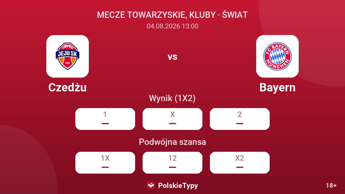 Czedżu - Bayern — kursy