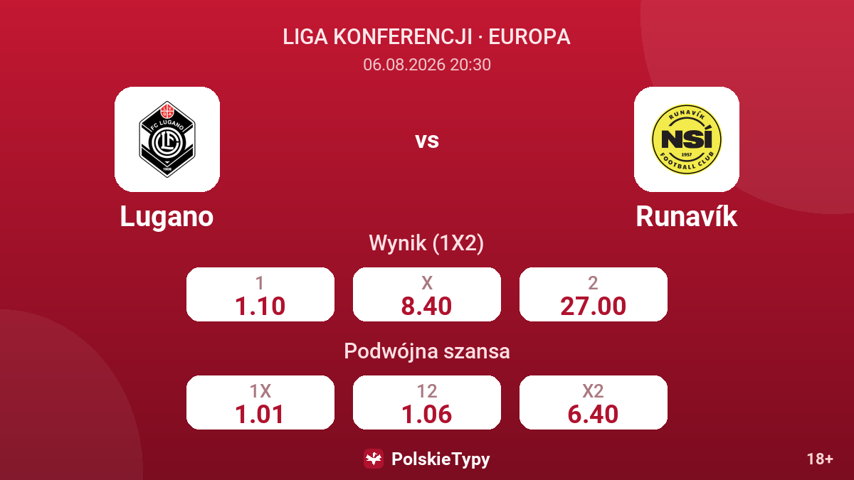 Lugano - Runavík — kursy