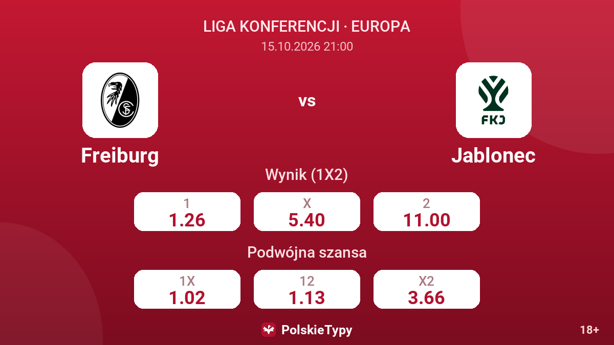 Freiburg - Jablonec — kursy