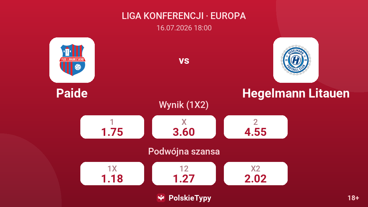 Paide - Hegelmann Litauen — kursy