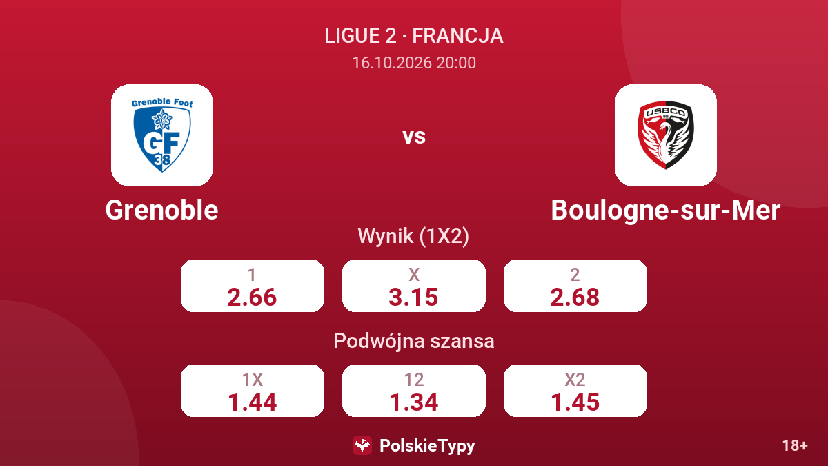 Grenoble - Boulogne-sur-Mer — kursy