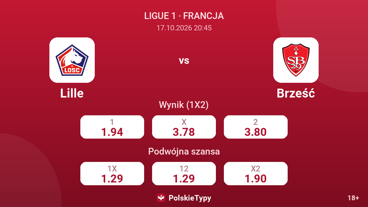 Lille - Brześć — kursy