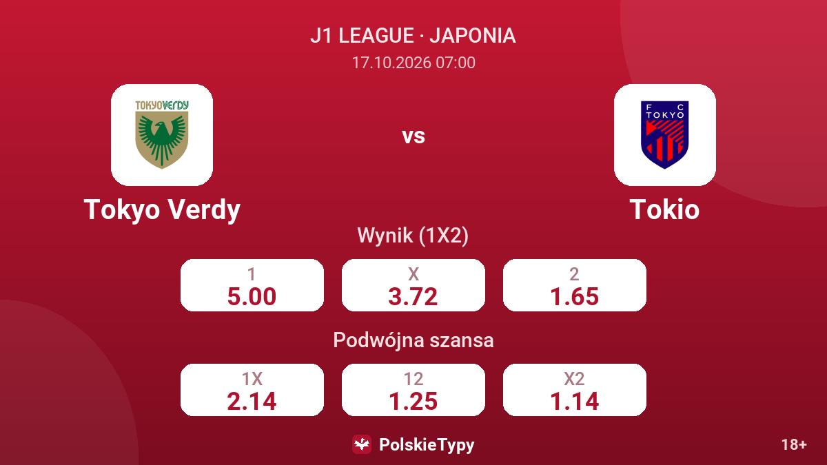 Tokyo Verdy - Tokio — kursy