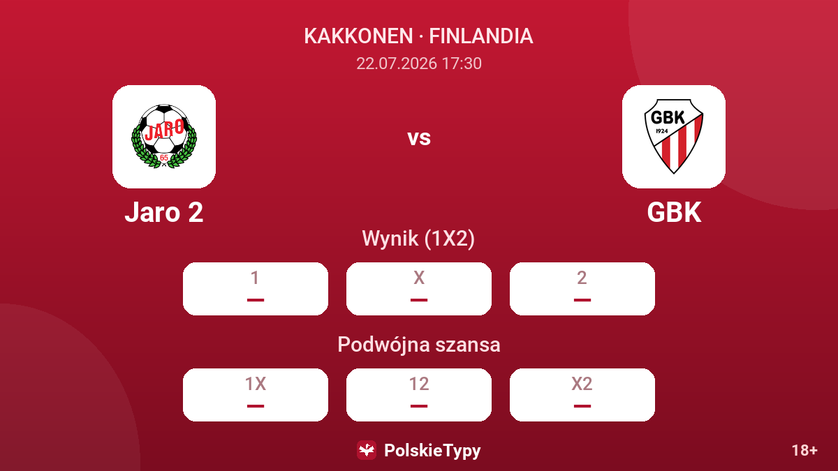 Jaro 2 - GBK — kursy