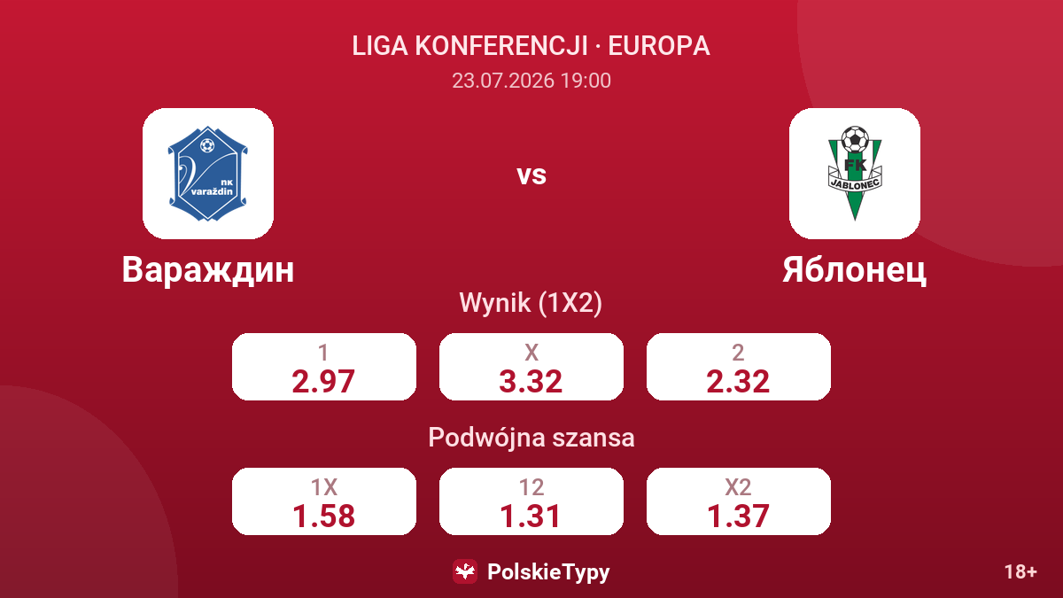 Varaždin - Jablonec — kursy