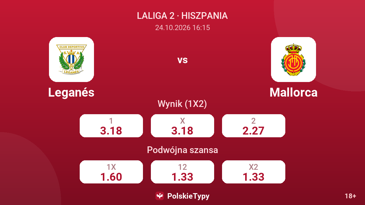Leganés - Mallorca — kursy