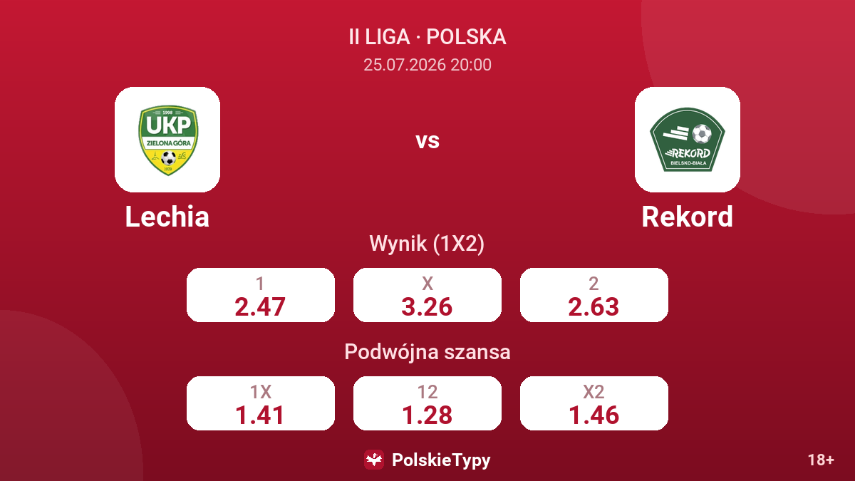 Lechia - Rekord — kursy