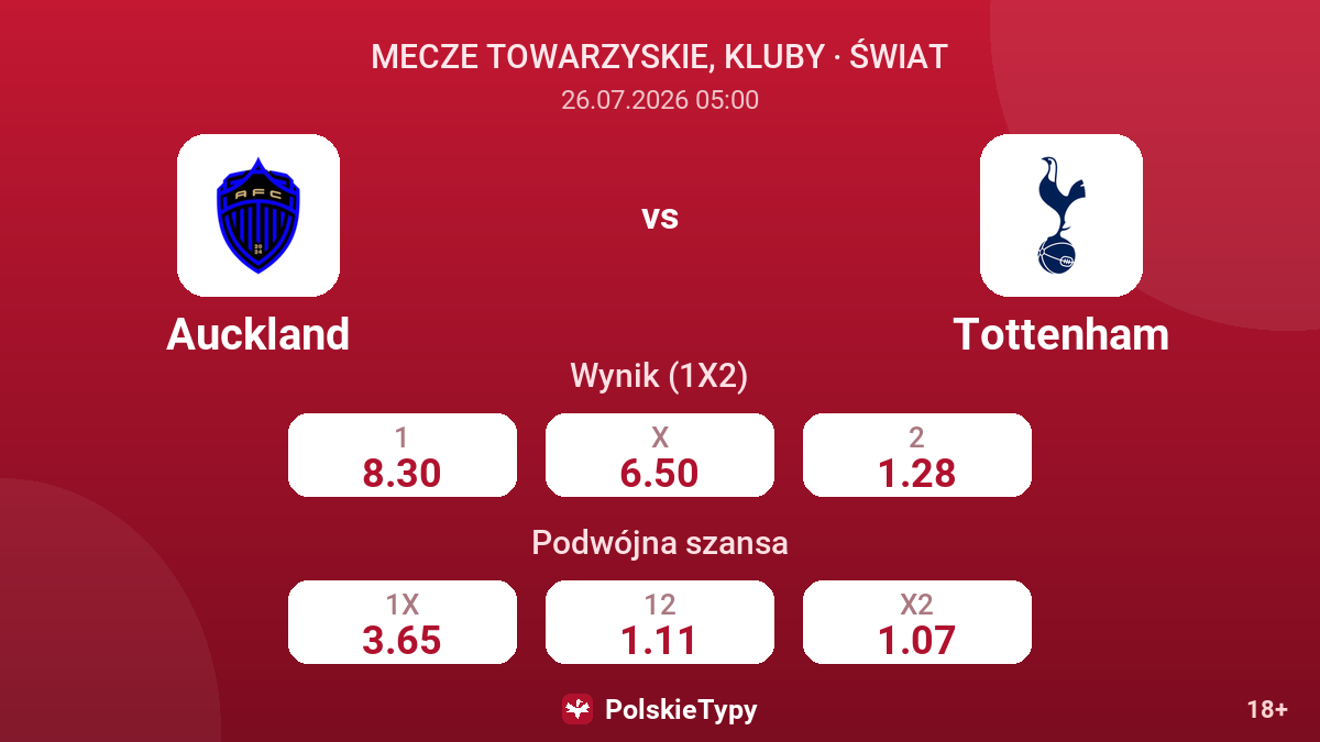 Auckland - Tottenham — kursy