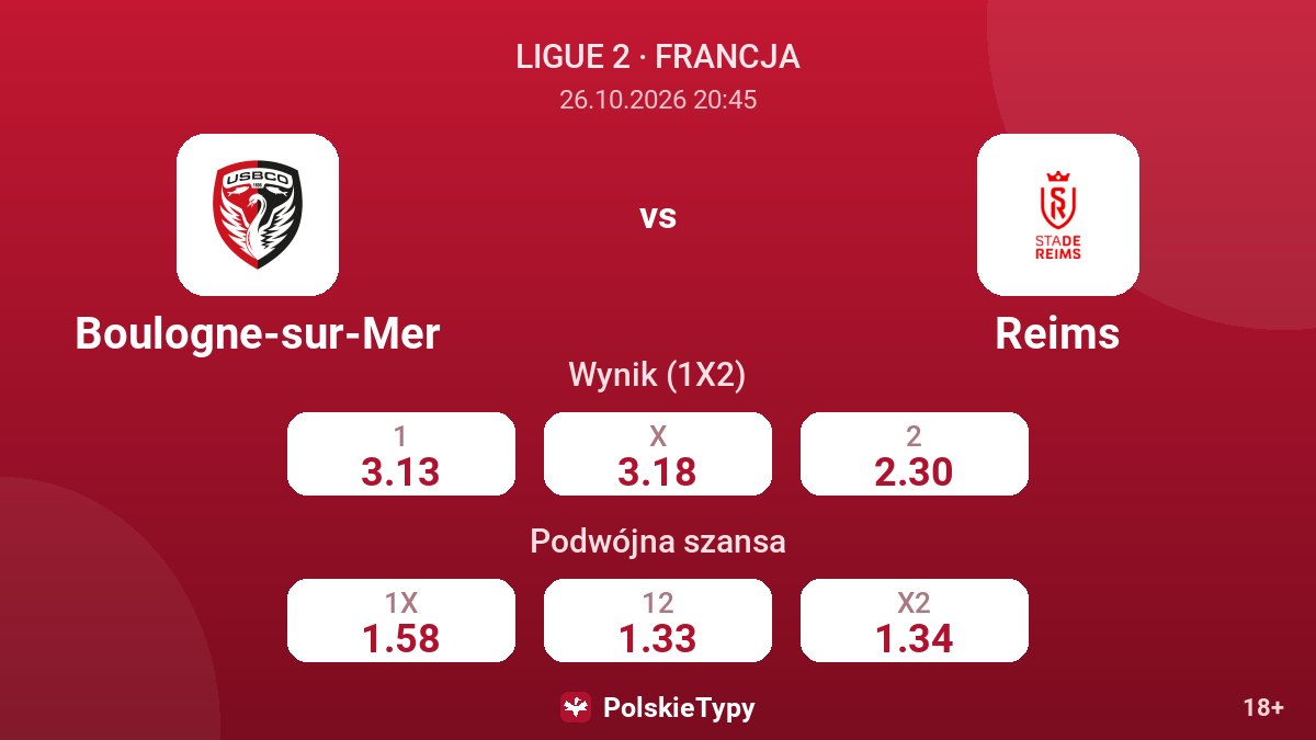 Boulogne-sur-Mer - Reims — kursy