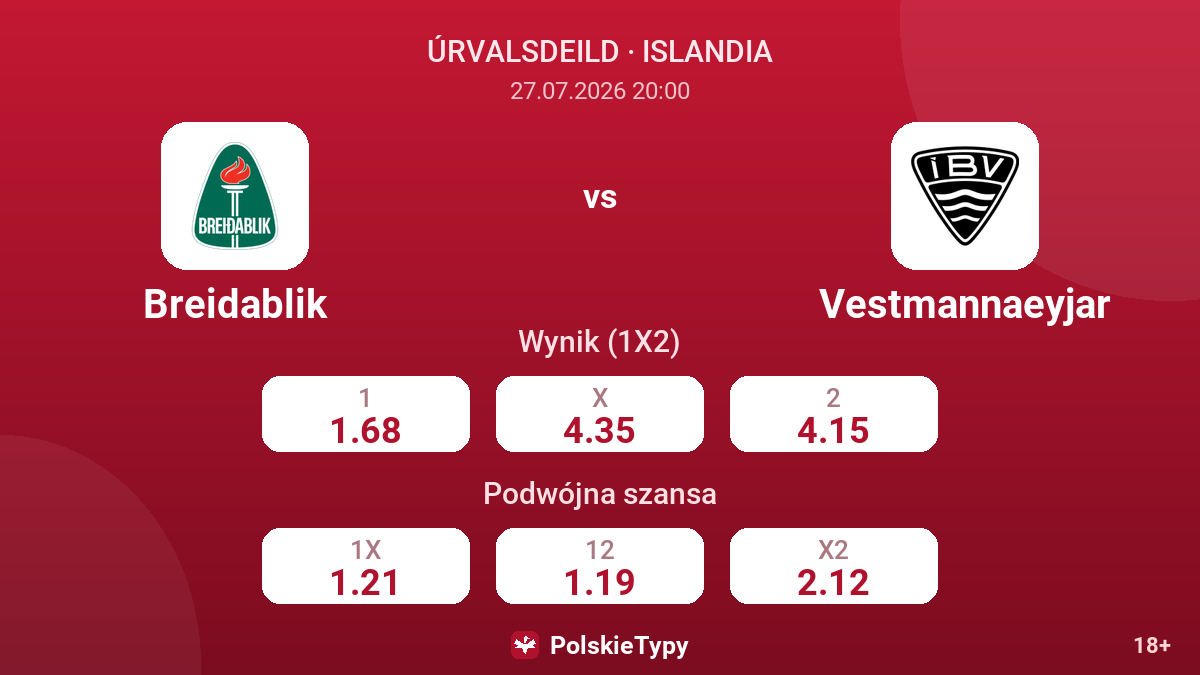 Breidablik - Vestmannaeyjar — kursy
