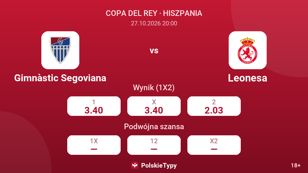 Gimnàstic Segoviana - Leonesa — kursy