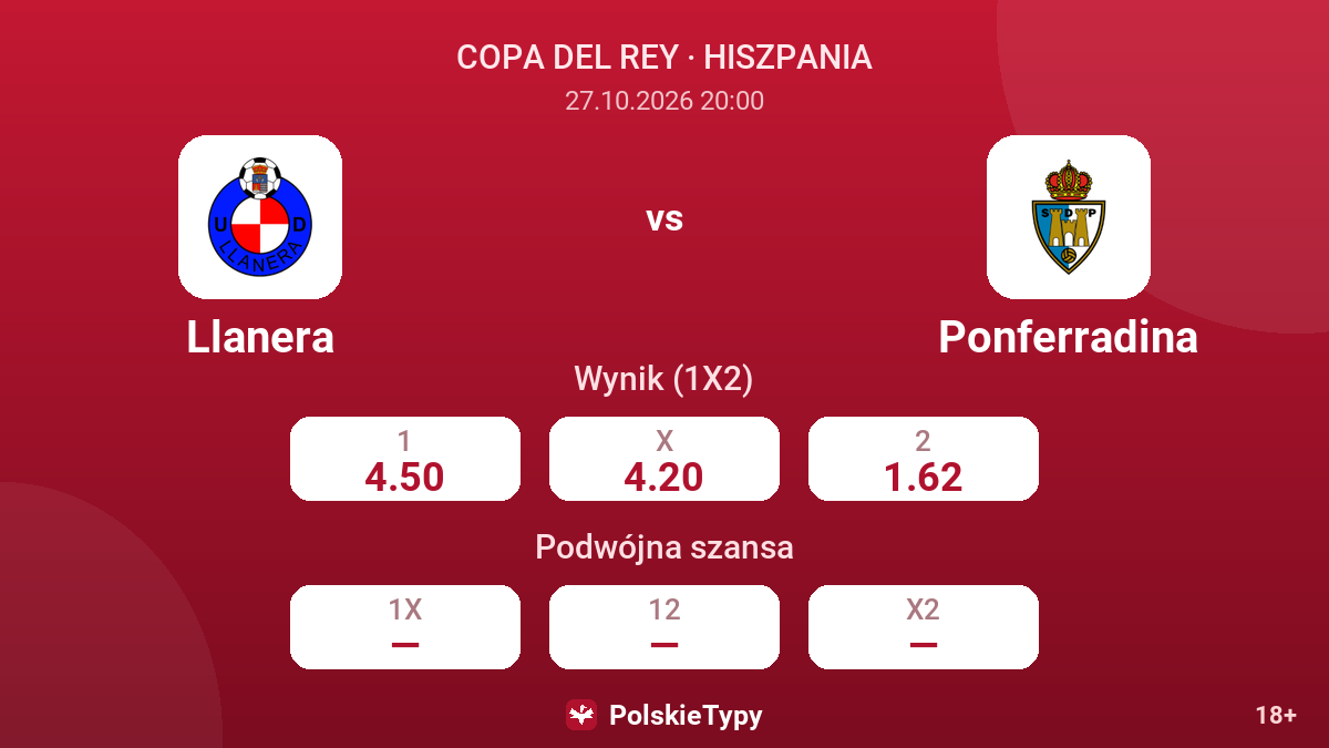 Llanera - Ponferradina — kursy