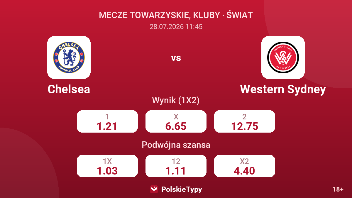 Chelsea - Western Sydney — kursy