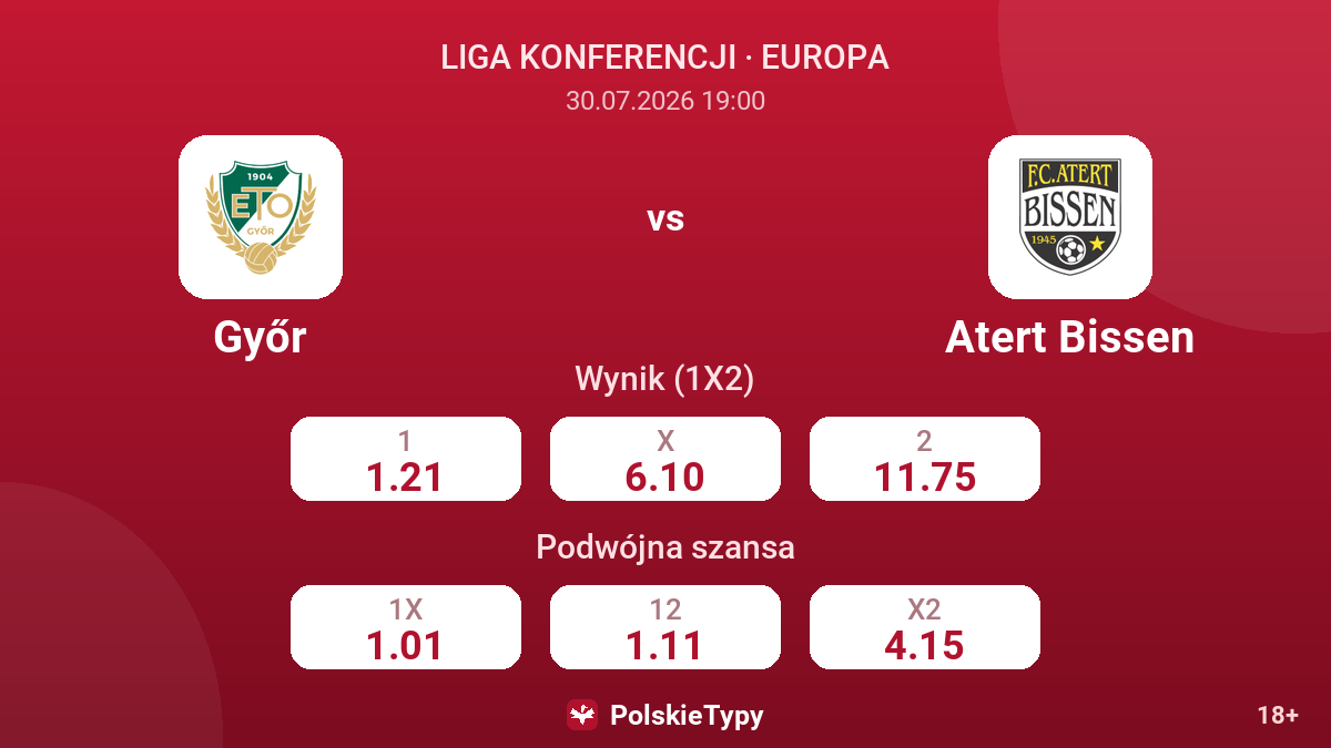 Győr - Atert Bissen — kursy