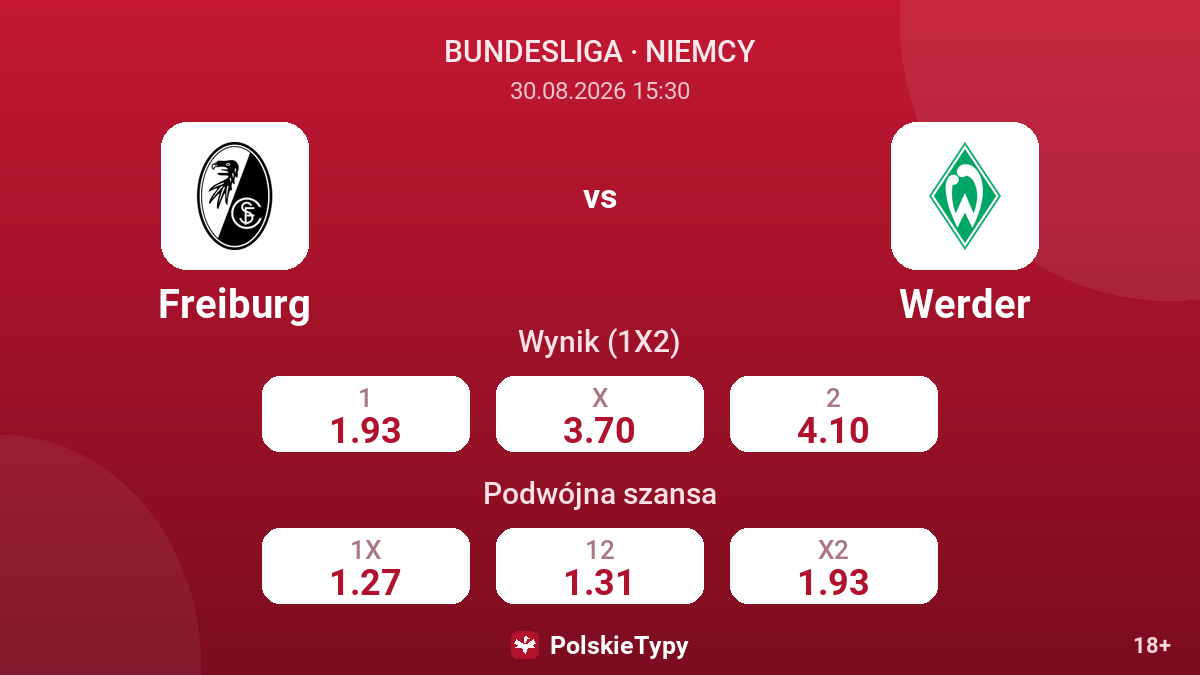 Freiburg - Werder — kursy