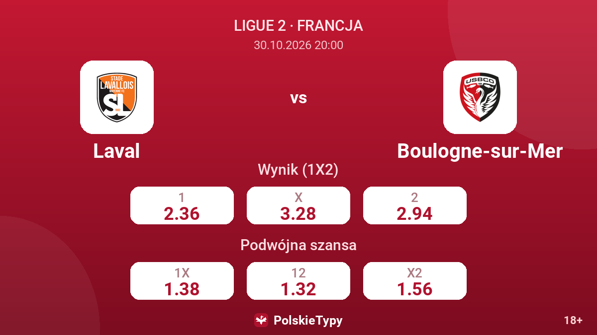 Laval - Boulogne-sur-Mer — kursy
