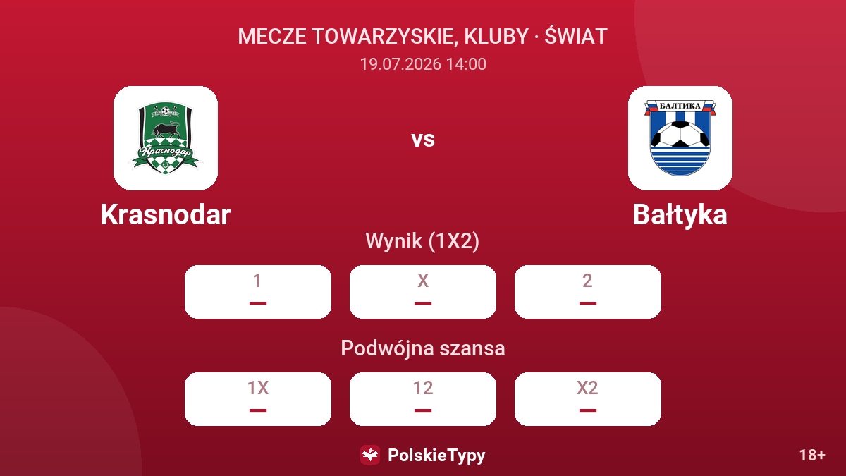 Krasnodar - Bałtyka — kursy